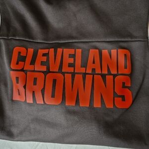 Nike Cleaveland Browns Zip Up Hoodie Medium